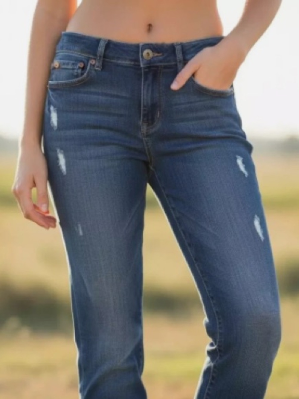 AERO Super High Rise Women Skinny Distressed Jeans | 6